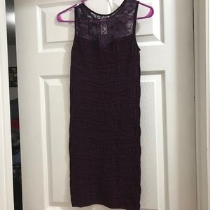Party Dress. Purple/Eggplant